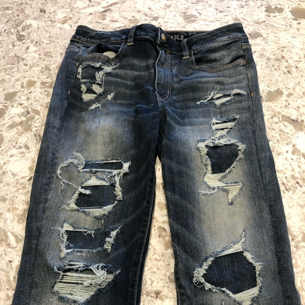 American Eagle Size 10 X-Long Super Stretch